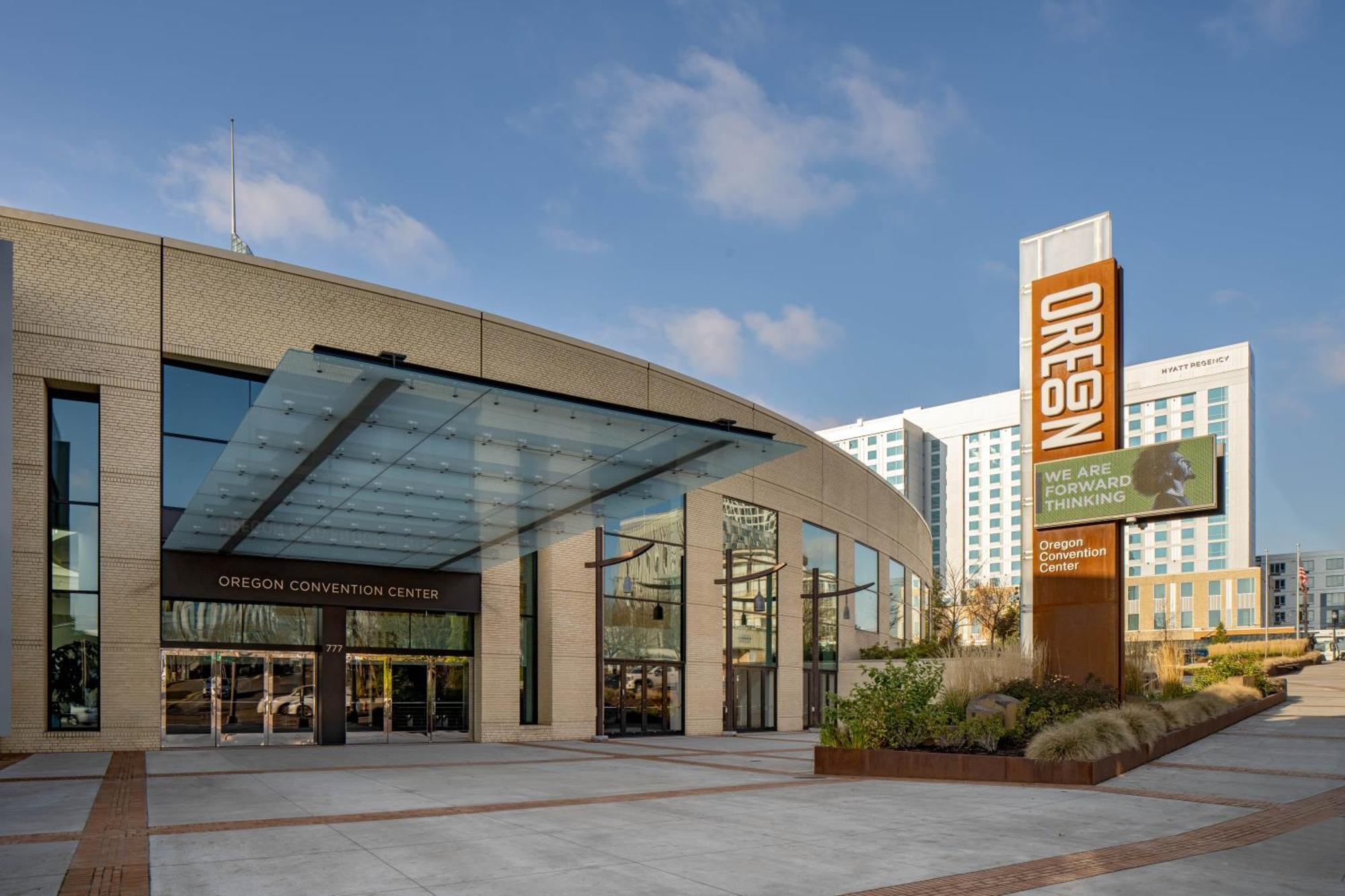 Hyatt Regency Portland At The Oregon Convention Center Exteriör bild